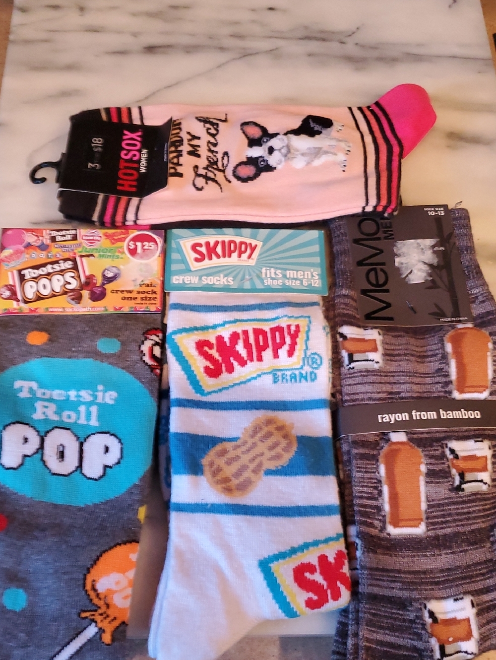 Variety Of Socks